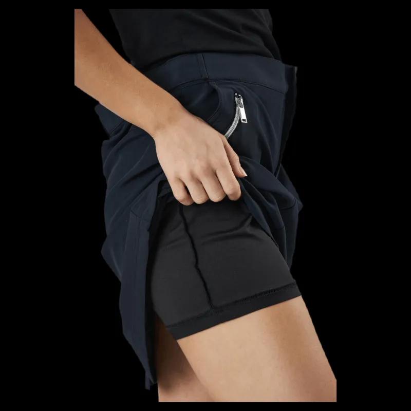 Tuxer Hollie Skirt Black Svart Discount