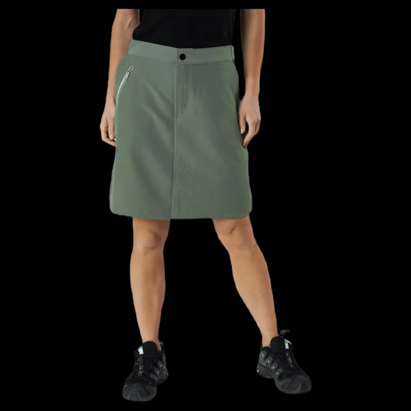 Tuxer Hollie Skirt Grey Grå