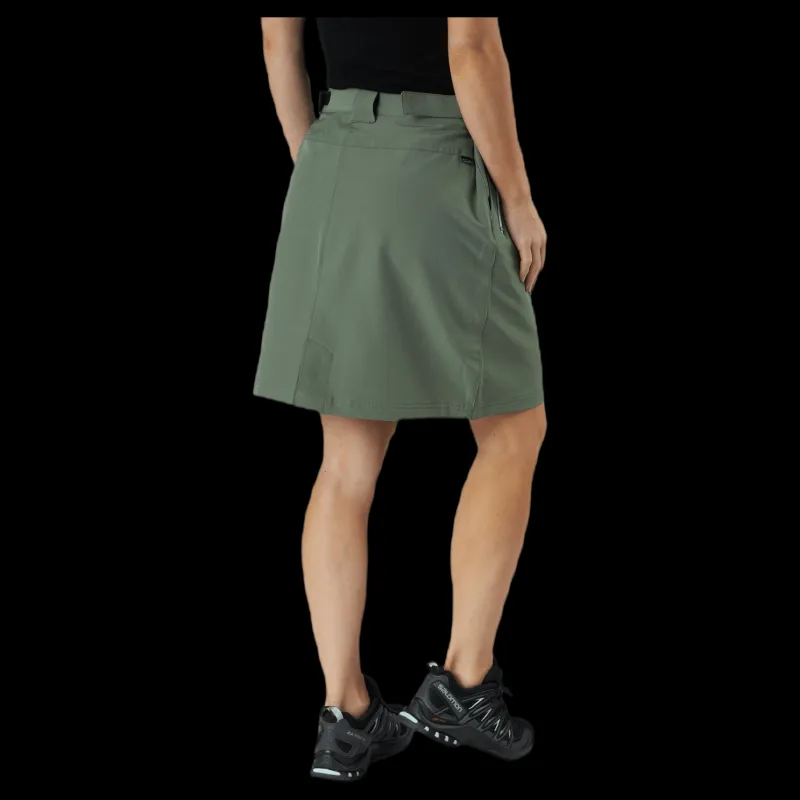 Tuxer Hollie Skirt Grey Grå