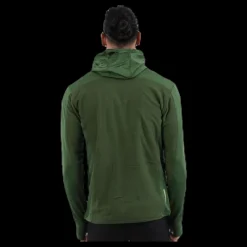 Outlet TrueNorth Hood Jacket Fleece Green Grön