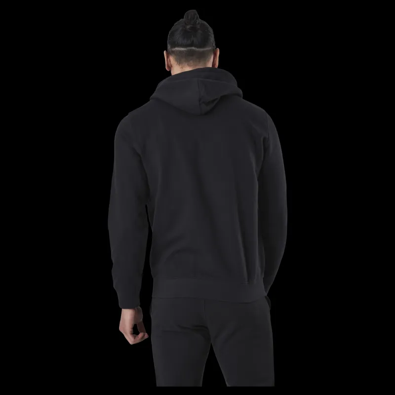 Champion Hooded Full Zip Sweatshirt Black Svart Best