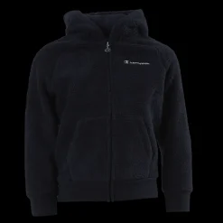 Best Champion Hooded Full Zip Top Junior Blue Blå