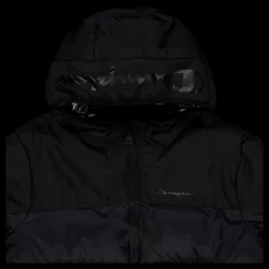 Champion Hooded Jacket Black Beauty Svart Best