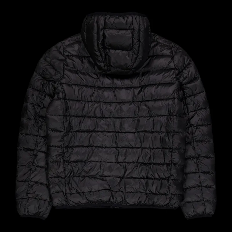 Discount Champion Hooded Jacket Black Beauty Svart