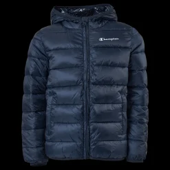 Outlet Champion Hooded Jacket Bs501 Blå
