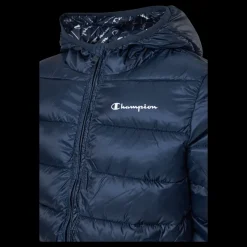 Outlet Champion Hooded Jacket Bs501 Blå