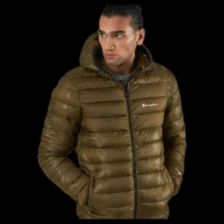 Sale Champion Hooded Jacket Green Grön