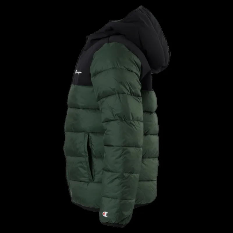 Champion Hooded Jacket Junior Green Grön Online