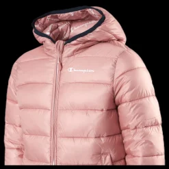 Champion Hooded Jacket Junior Pink Rosa Sale