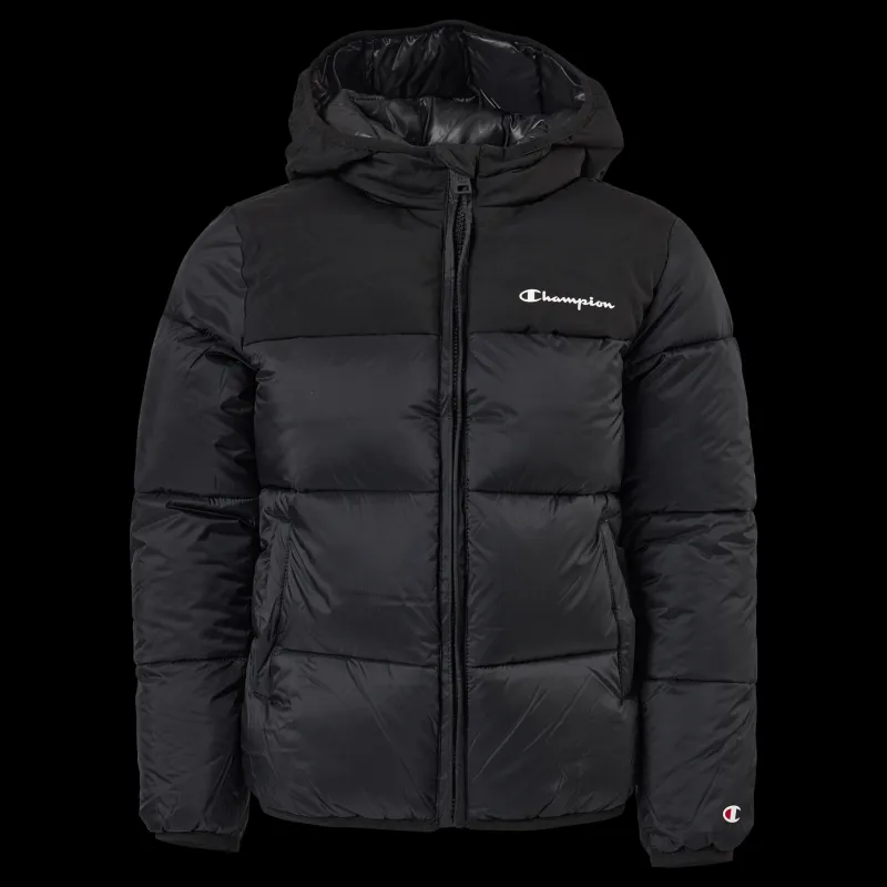 Champion Hooded Jacket Kk001 Svart