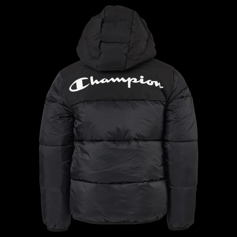 Champion Hooded Jacket Kk001 Svart