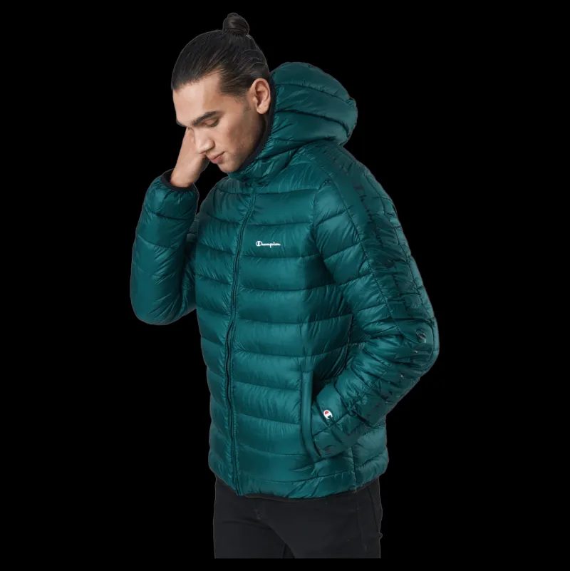 Outlet Champion Hooded Jacket Rain Forest Grön
