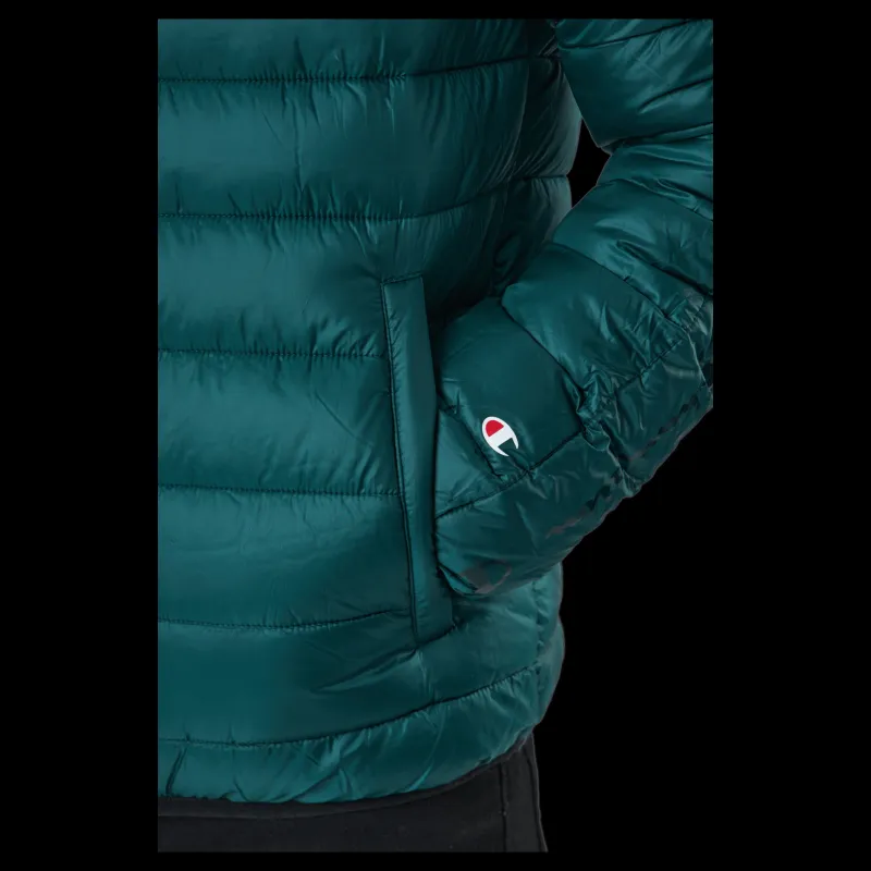 Outlet Champion Hooded Jacket Rain Forest Grön