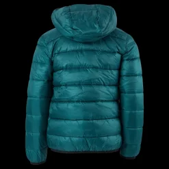 Champion Hooded Jacket Rain Forest Blå Hot