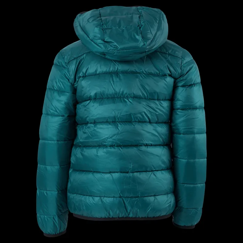 Champion Hooded Jacket Rain Forest Blå Hot
