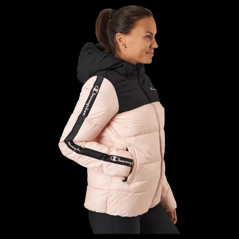 Discount Champion Hooded Polyfilled Jacket Ps075