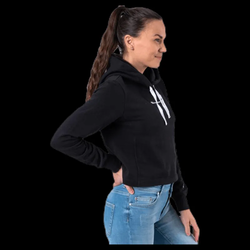 Champion Hooded Sweatshirt Black Svart Hot