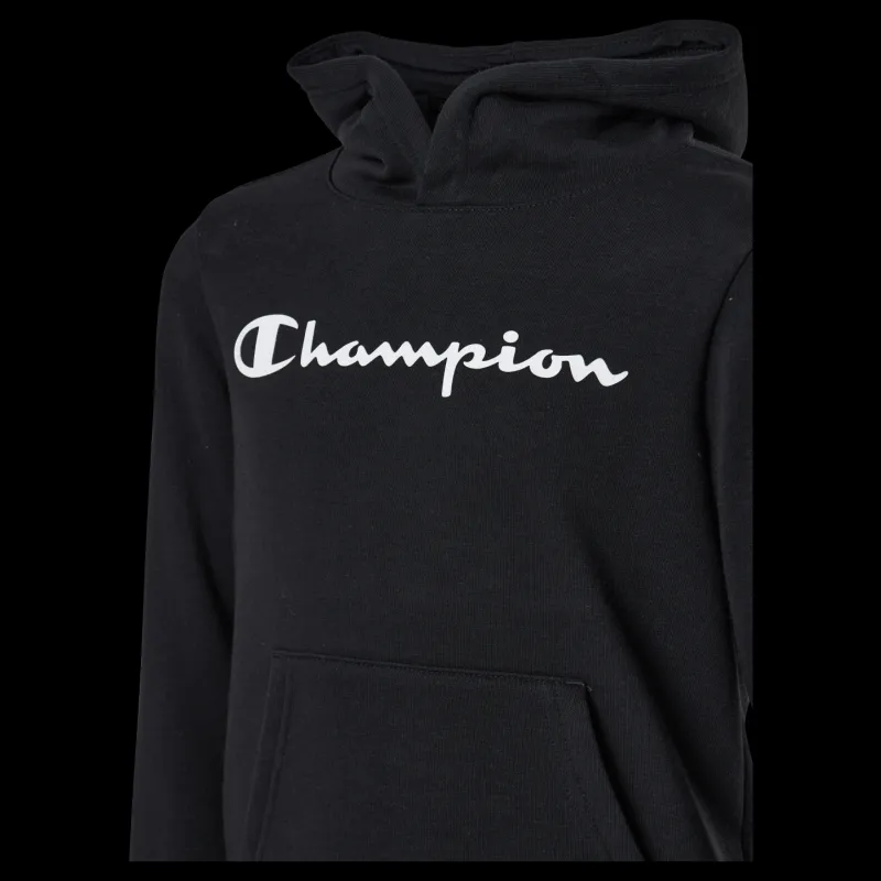 Best Champion Hooded Sweatshirt Black Beauty Svart