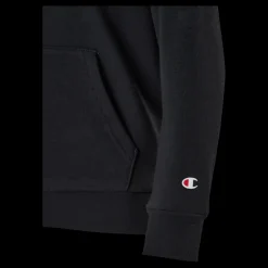 Best Champion Hooded Sweatshirt Black Beauty Svart