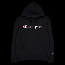 Champion Hooded Sweatshirt Black Beauty Svart Outlet