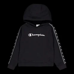 Outlet Champion Hooded Sweatshirt Black Beauty Svart