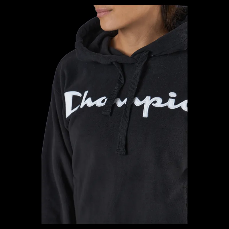 Outlet Champion Hooded Sweatshirt Black Beauty Svart