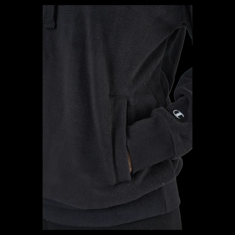 Outlet Champion Hooded Sweatshirt Black Beauty Svart