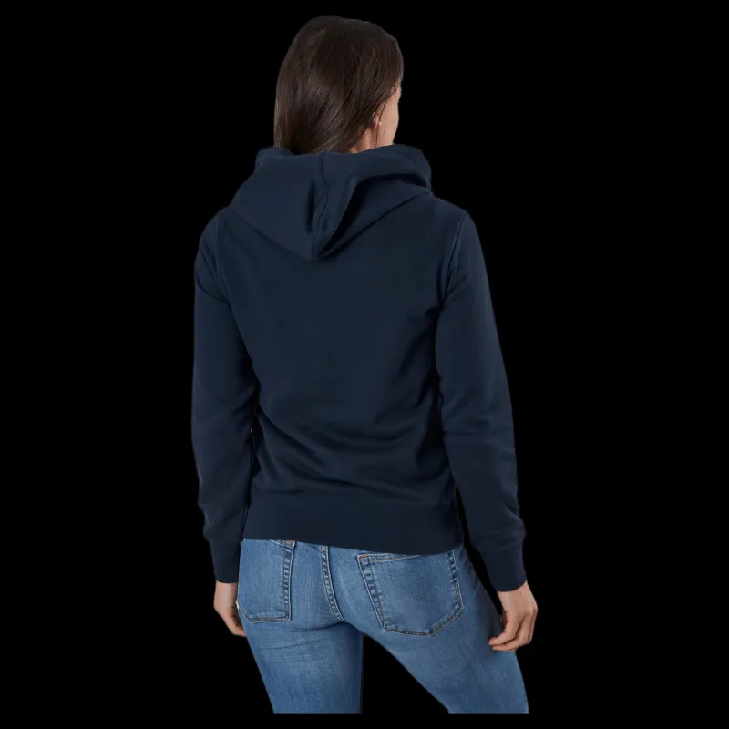 Champion Hooded Sweatshirt Blue Blå Sale