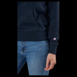 Champion Hooded Sweatshirt Blue Blå Sale