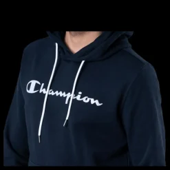 Champion Hooded Sweatshirt Blue Blå Online