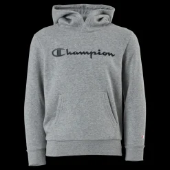 Outlet Champion Hooded Sweatshirt Gray Melange Light Grå