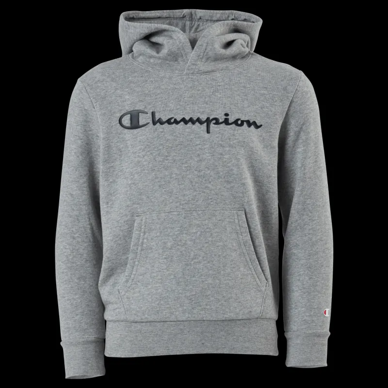Outlet Champion Hooded Sweatshirt Gray Melange Light Grå