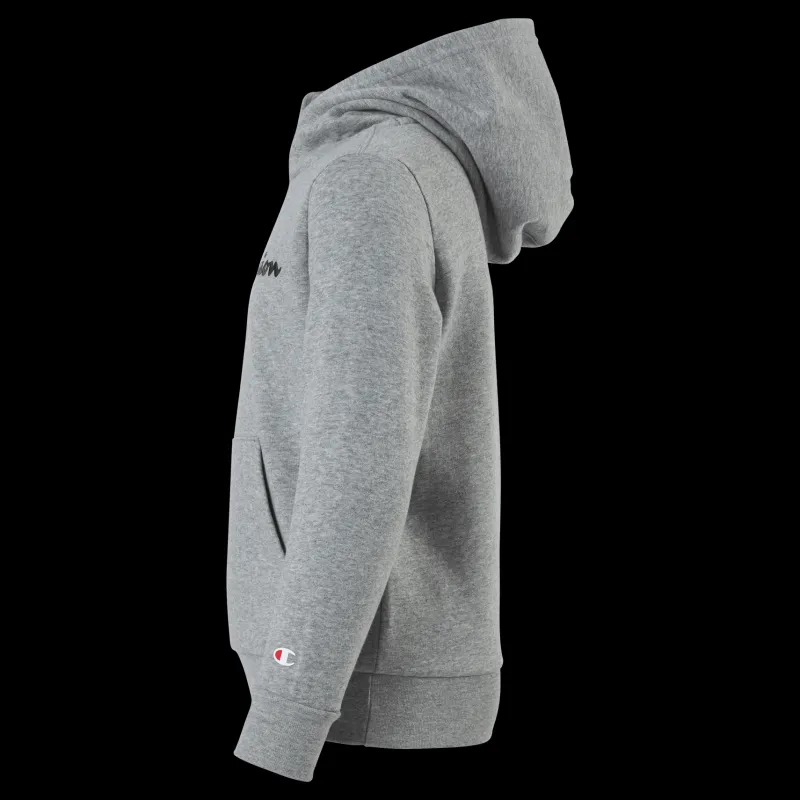 Outlet Champion Hooded Sweatshirt Gray Melange Light Grå