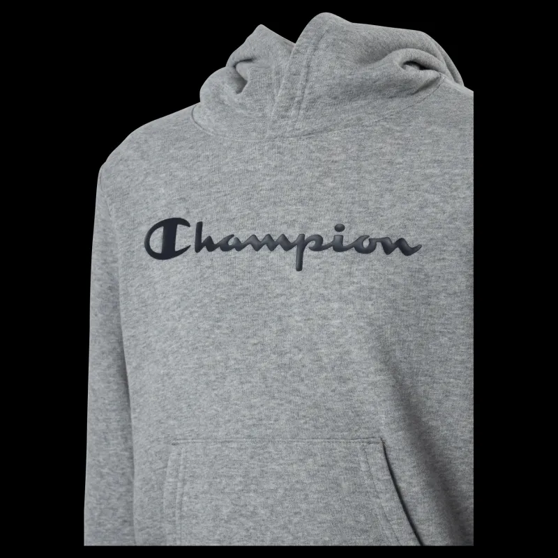 Outlet Champion Hooded Sweatshirt Gray Melange Light Grå