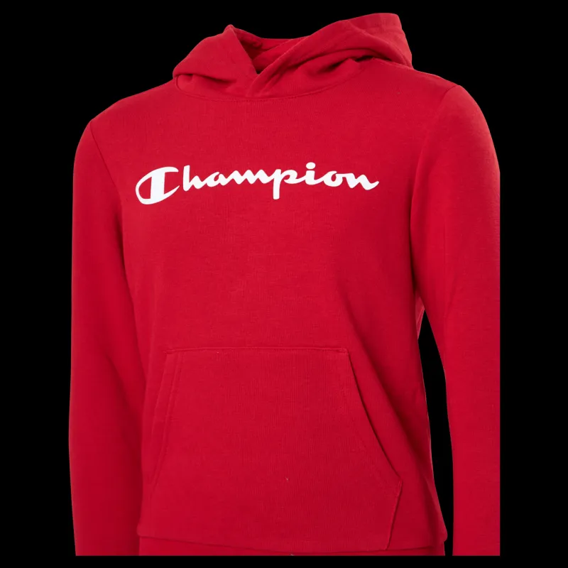 Champion Hooded Sweatshirt Haute Red Rosa