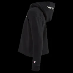 Best Champion Hooded Sweatshirt Jr Black Svart