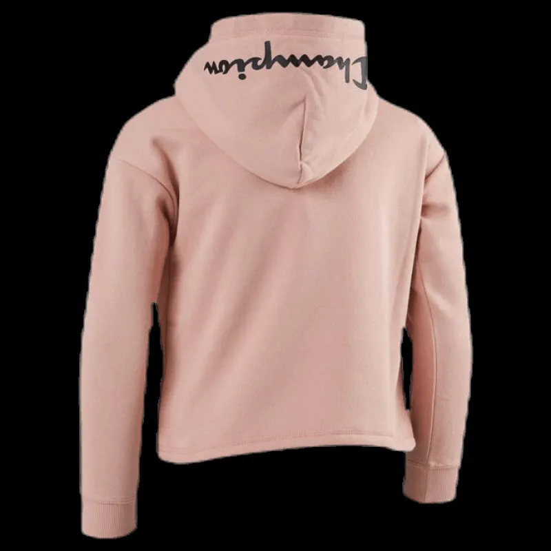 Discount Champion Hooded Sweatshirt Jr Pink Rosa