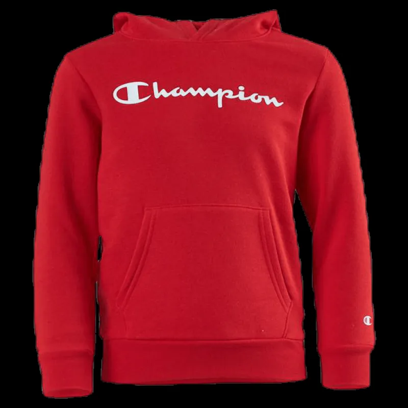 Champion Hooded Sweatshirt Junior Red Röd Best