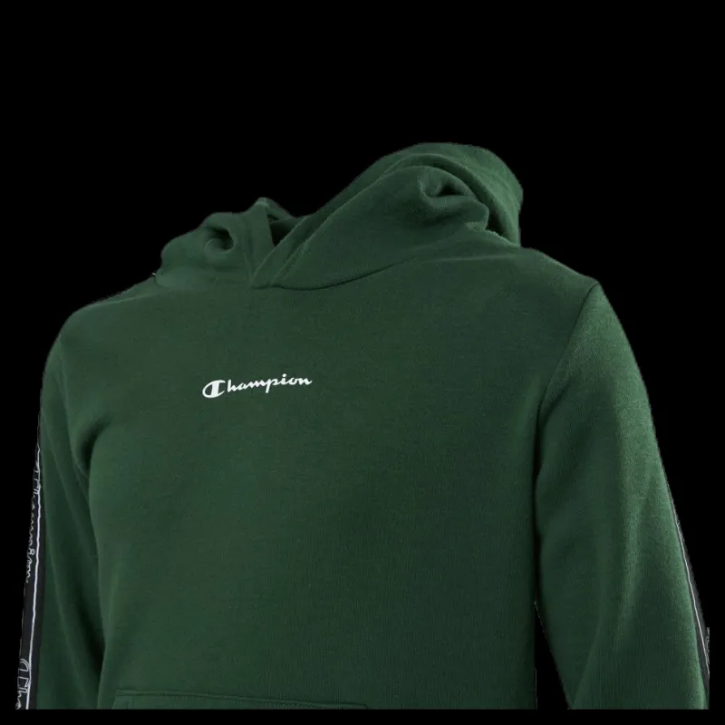 Champion Hooded Sweatshirt Junior Green Grön