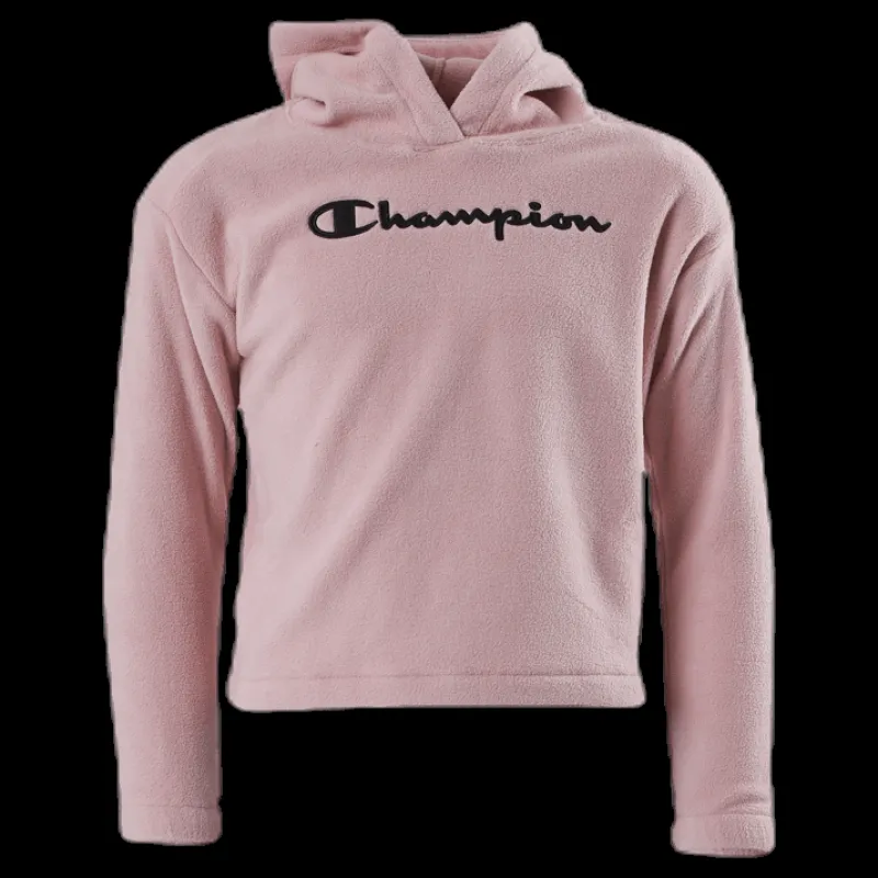 New Champion Hooded Sweatshirt Junior Pink Rosa