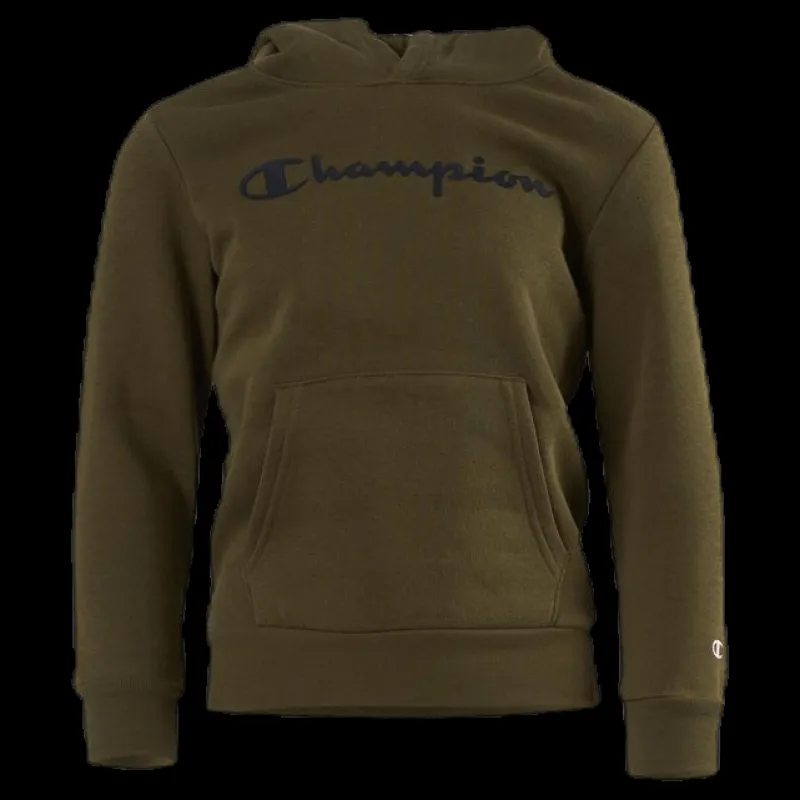 Online Champion Hooded Sweatshirt Junior Green Grön