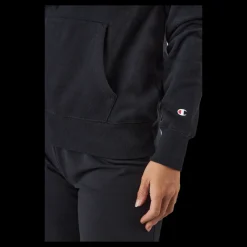 Champion Hooded Sweatshirt Kk001 Svart New