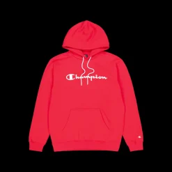 Online Champion Hooded Sweatshirt Lollipoop Röd