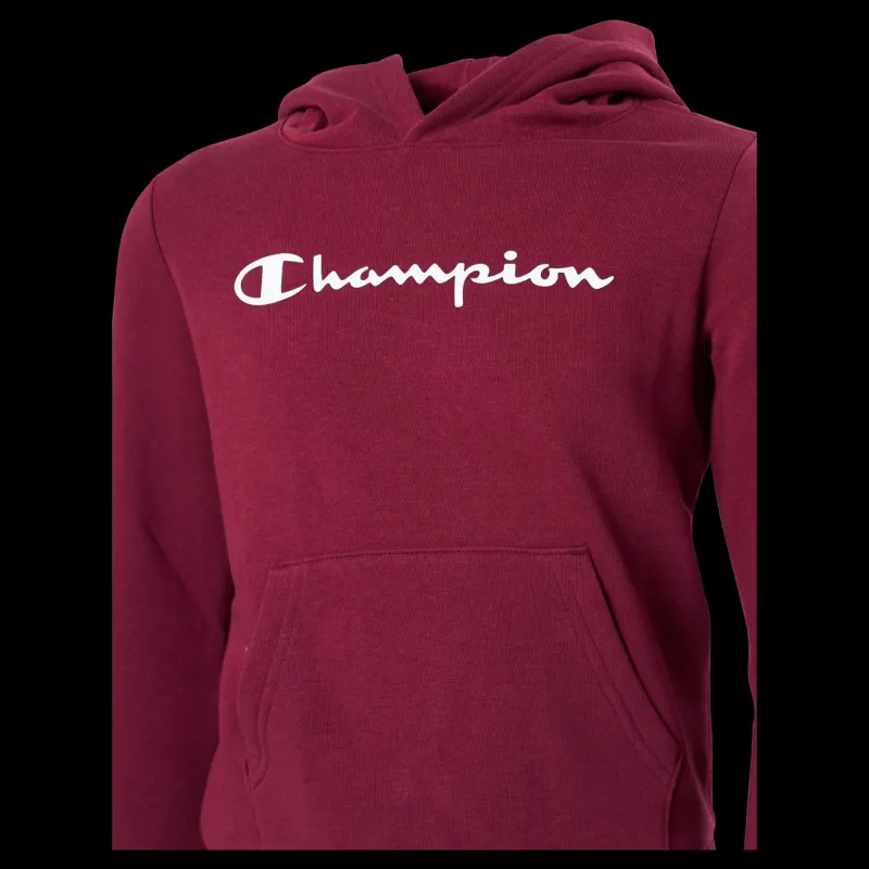 Best Champion Hooded Sweatshirt Rhododendrow Röd