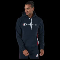 Champion Hooded Sweatshirt Sky Captain Svart
