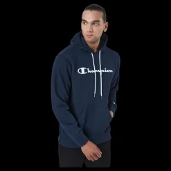 Outlet Champion Hooded Sweatshirt Sky Captain Blå