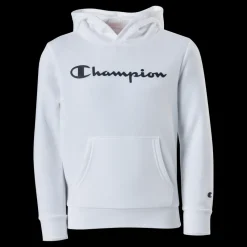 Champion Hooded Sweatshirt White Vit New