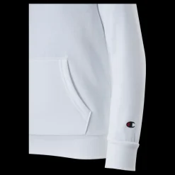 Champion Hooded Sweatshirt White Vit New
