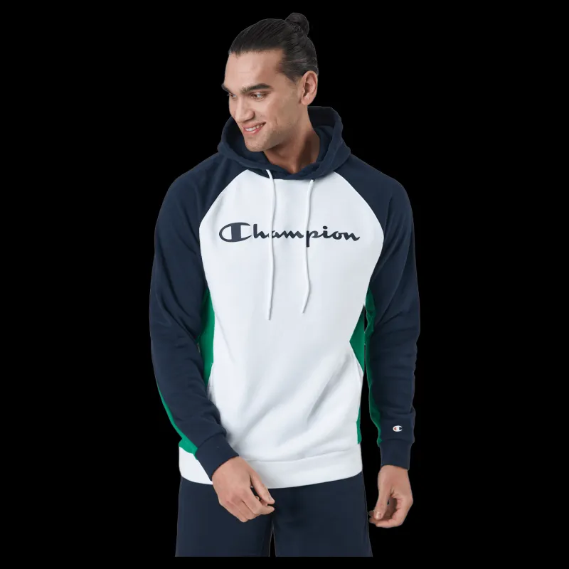 Online Champion Hooded Sweatshirt White Flerfärgad