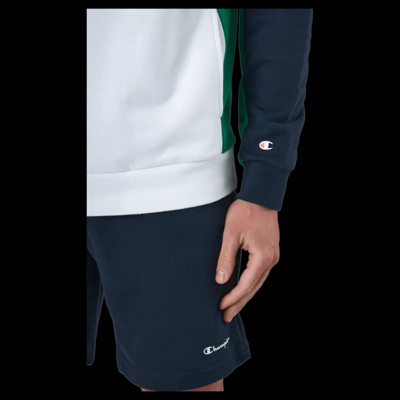 Online Champion Hooded Sweatshirt White Flerfärgad